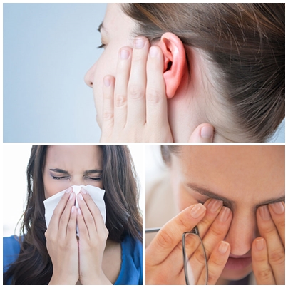 المعهد الذهبي|طرق طبيعية لعلاح متاعب الأذن، العين ونزيف الأنفpage