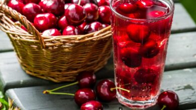 المعهد الذهبي|فوائد عصير العنب والآثار الجانبية لهفوائد عصير الكرز