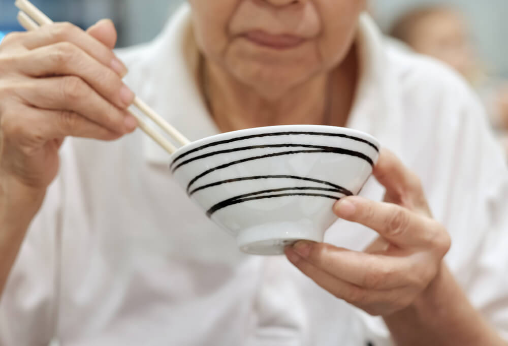 تناول الأرز وطول العمر عند اليابانيين