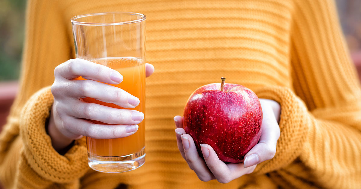 المعهد الذهبي|فوائد عصير التفاحفوائد عصير التفاح