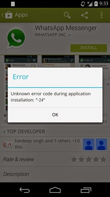 كيفية إصلاح خطأ Unknown error في WhatsApp