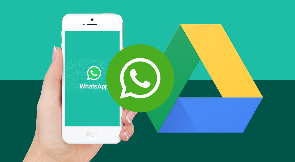 استخدام Google Drive في WhatsApp