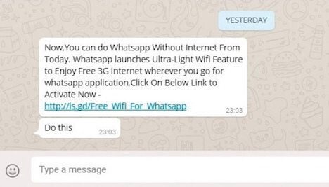 انتهاكات مستخدمي WhatsApp