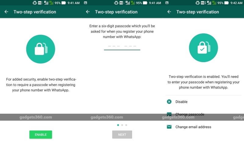 كيفية استخدام خاصية التحقق بخطوتين على WhatsApp على Android