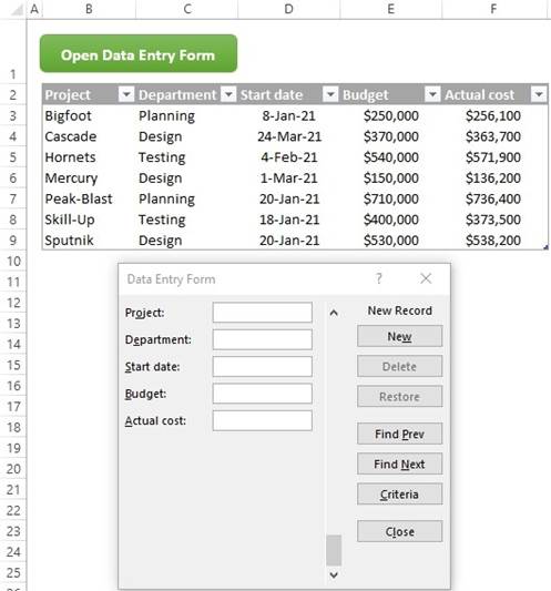 المعهد الذهبي | نماذج إدخال البيانات في Excel | دليل شامل لتحسين كفاءة العمل