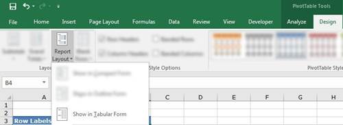 المعهد الذهبي | استخدام تقنيات جداول PivotTable المتقدمة في Excel