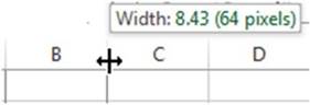 المعهد الذهبي | تغيير عرض الأعمدة في Excel: دليل شامل لضبط عرض العمود - Excel