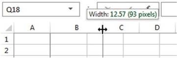 المعهد الذهبي | تغيير عرض الأعمدة في Excel: دليل شامل لضبط عرض العمود - Excel